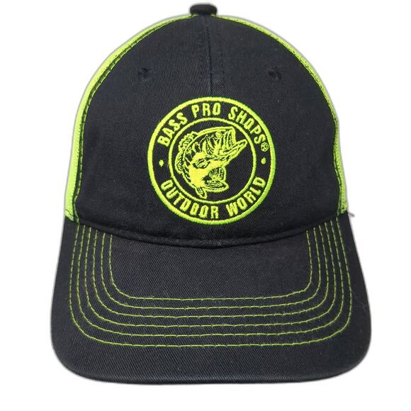 Bass Pro Shops Other - Bass Pro Shops Outdoor World Snapback Trucker Hat Multi One Size Embroidered
